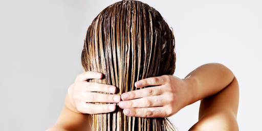 Don't forget to use conditioners to protect your hair when tanning!
