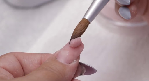 Pick a bead and place it on your nail to start sculpting