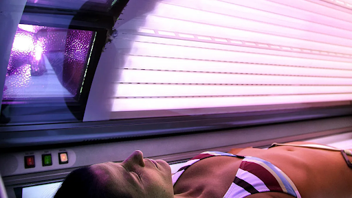 20 minutes in a tanning bed is equivalent to 4 hours in the sun.