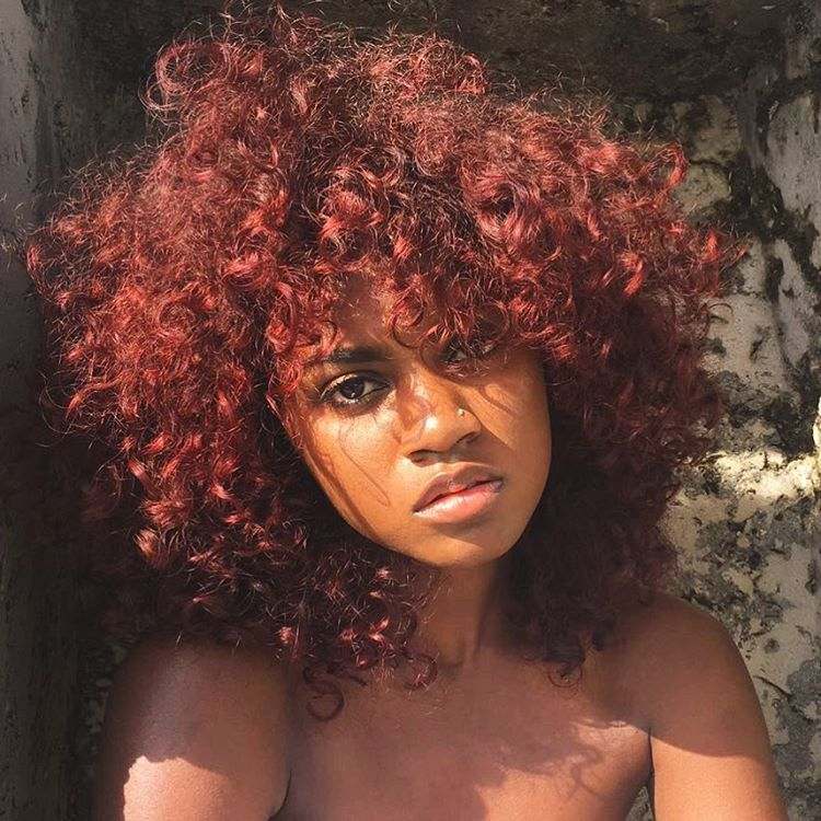 Black people may have red hair.
