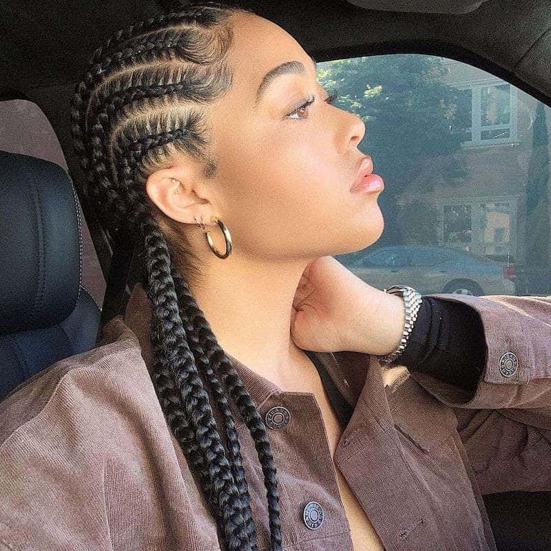 Cornrows may take about 15 minutes if you are used to doing them before. 